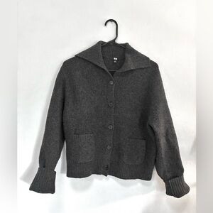 Uniqlo Dark Gray Women's Cardigan